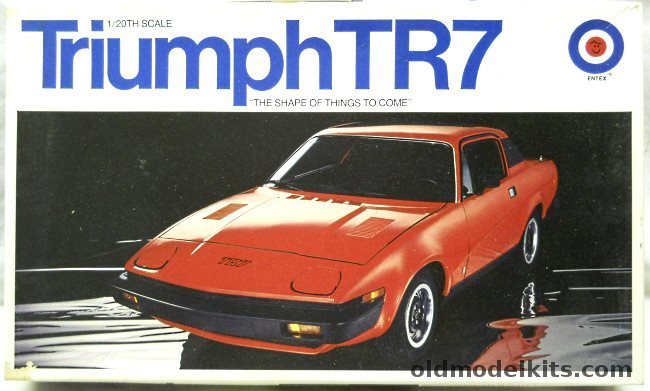 Entex 1/20 Triumph TR7 'The Shape of Things to Come', 9044 plastic model kit